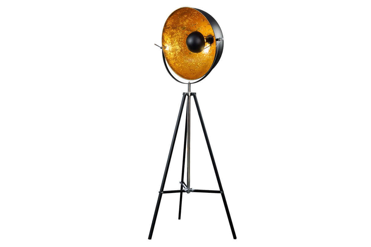 Stehleuchte BIG STUDIO 170cm schwarz gold