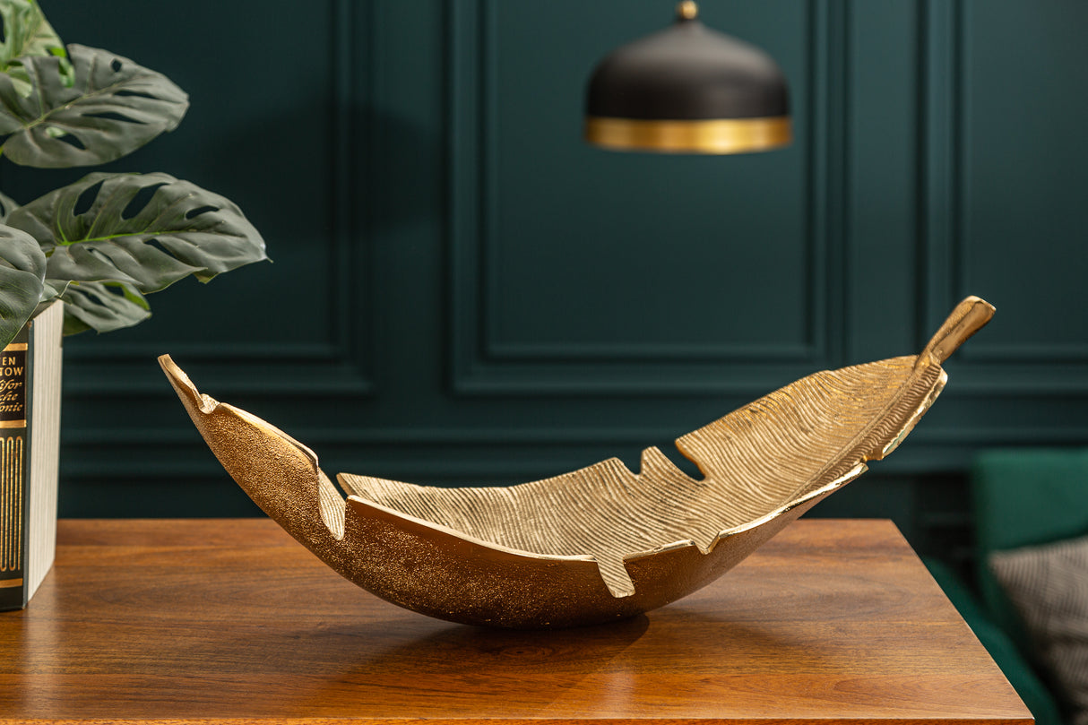 Bowl SILVER LEAF 60x20cm gold