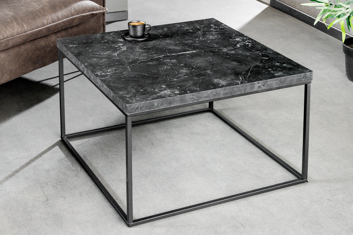 Couchtisch ARCHITECTURE 60cm anthrazit Marmoroptik