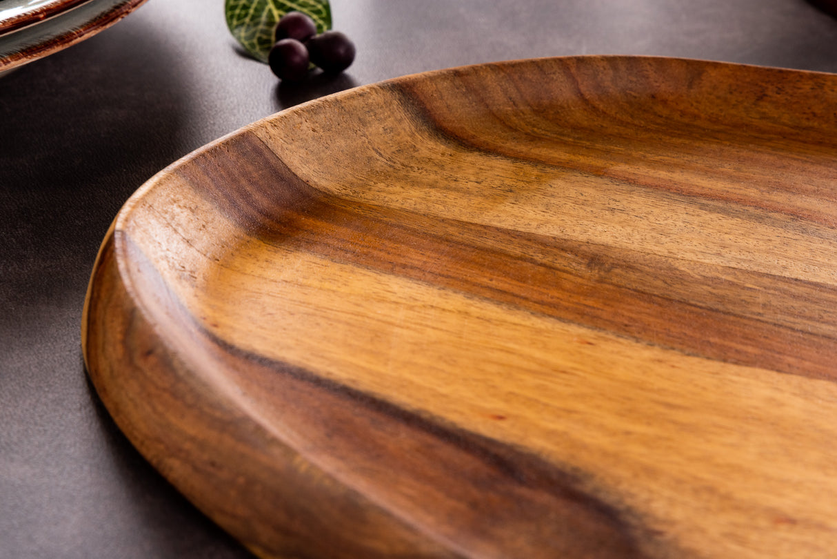 Tray AMAZONAS set of 2 sheesham wood