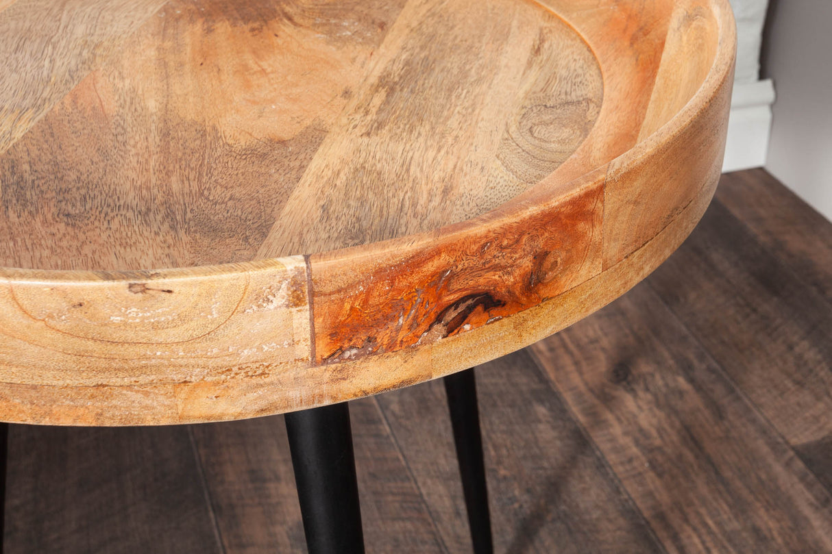 Side table PURE NATURE 45cm mango wood natural