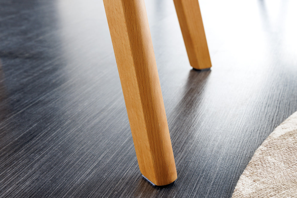 Chair NORDIC STAR textured fabric grey