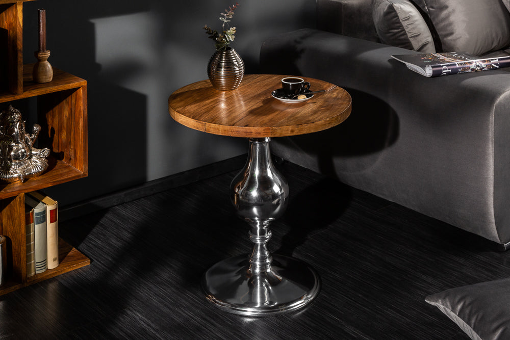 Beistelltisch EXTRAVAGANCIA 51cm massives Mangoholz