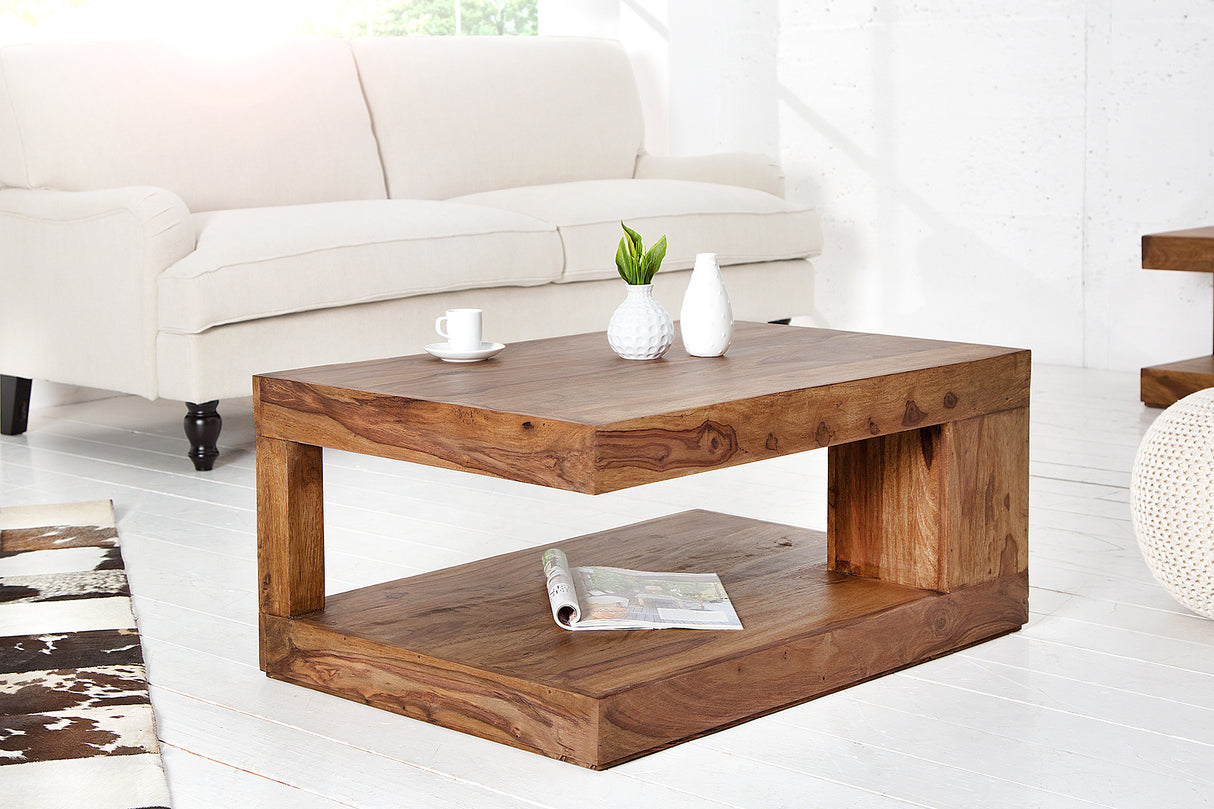 Couchtisch GIANT XL 90x60cm Sheesham