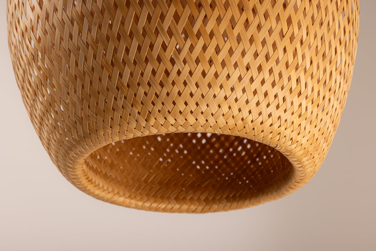 Pendant lamp ORGANIC LIVING 35cm natural bamboo