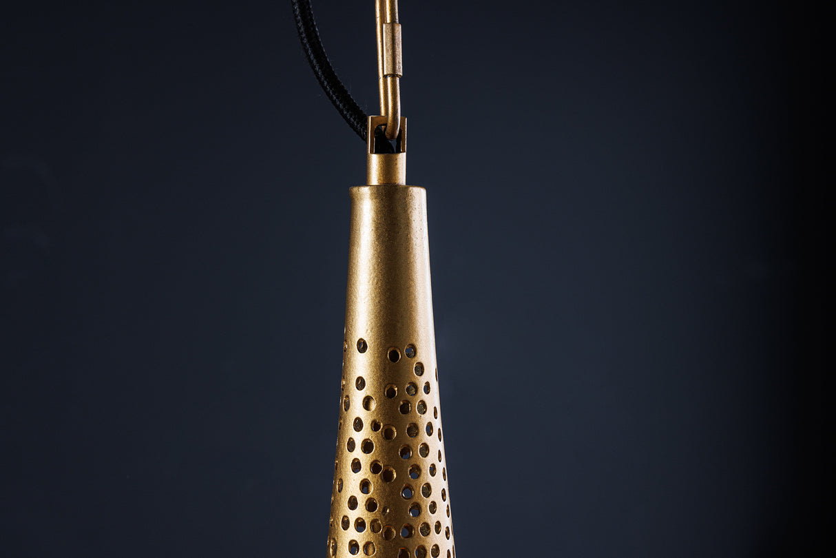 Pendelleuchte ORIENT LIVING 50cm Eisen mit Golddekor