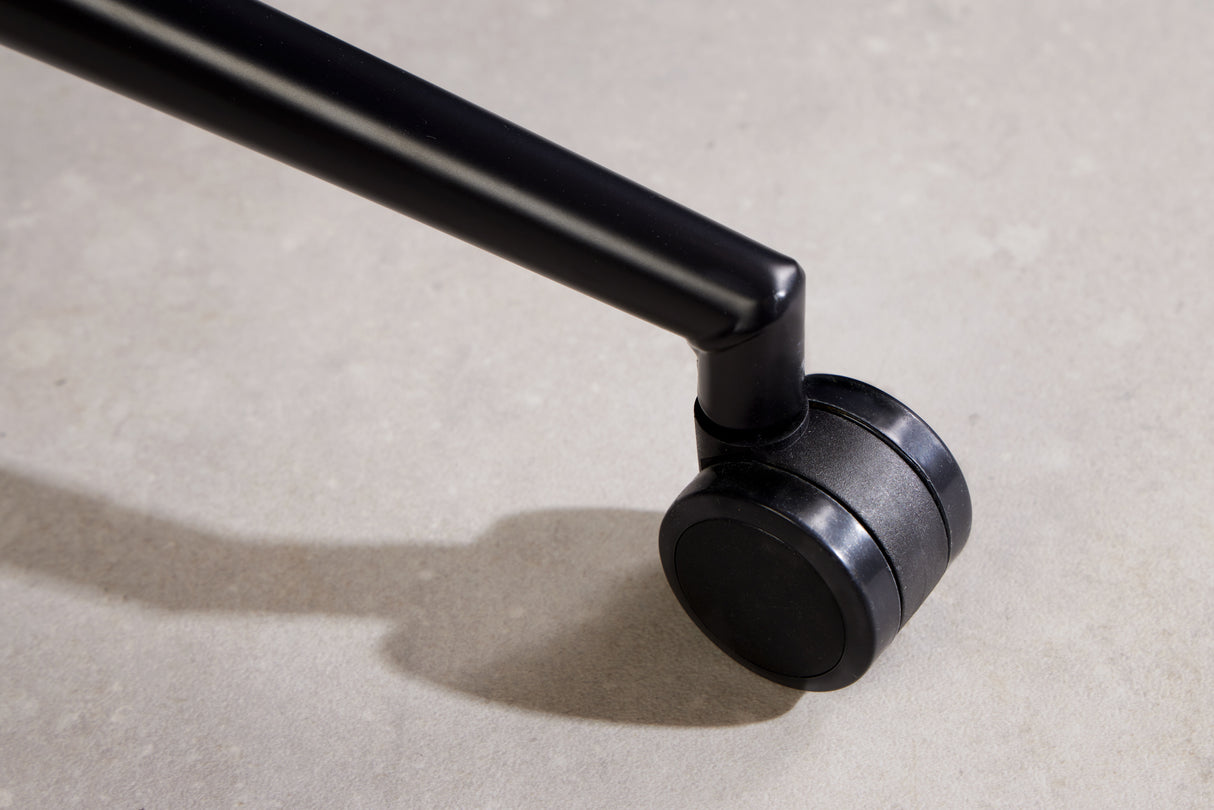 Bürostuhl PARIS 43-50cm Dekorsteppung senfgelb