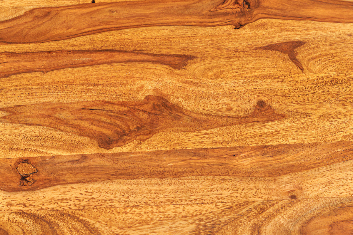 Couchtisch BEAUTY BY NATURE 60cm Sheesham Holz