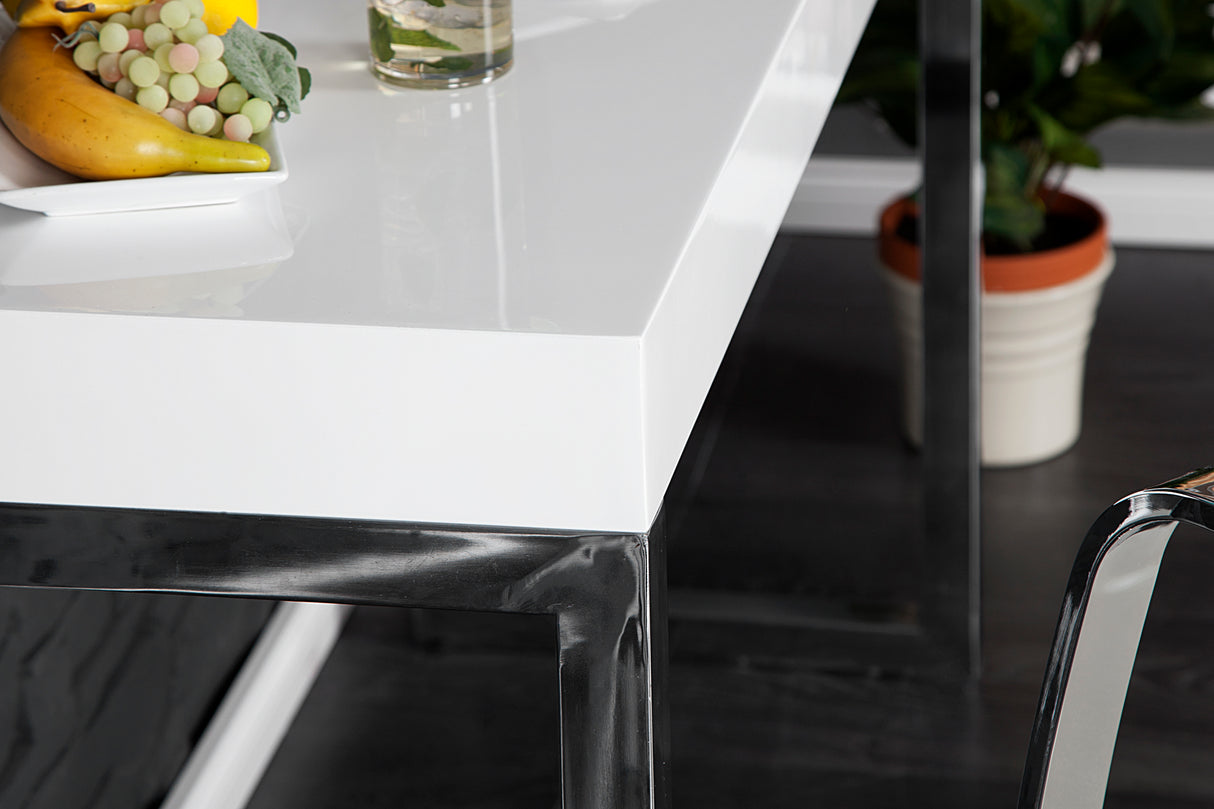 Laptop-Bürotisch WHITE DESK 120x40cm weiß