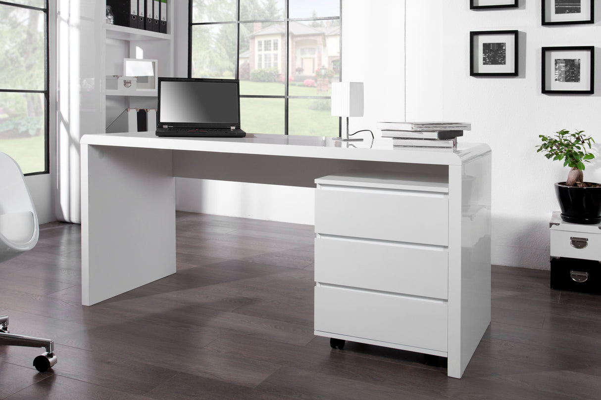 Office desk FAST TRADE 160cm white