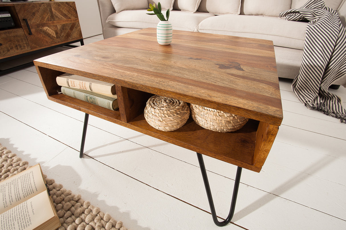 Coffee table SCORPION 60cm sheesham