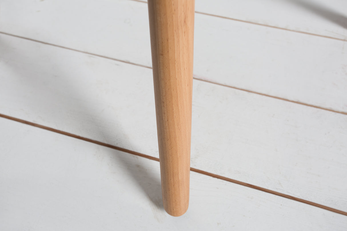 Chair SCANDINAVIA with armrests textured fabric green