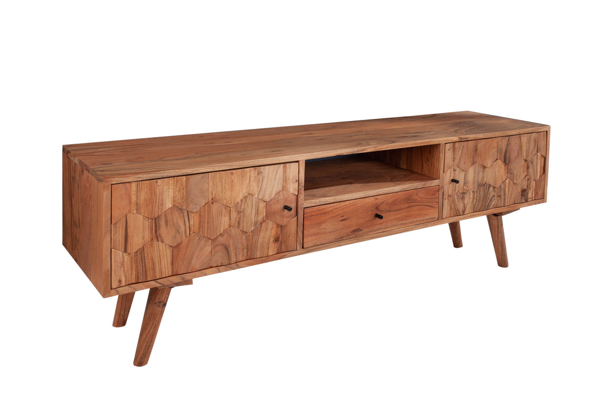 TV-Board MYSTIC LIVING 140cm acacia wood