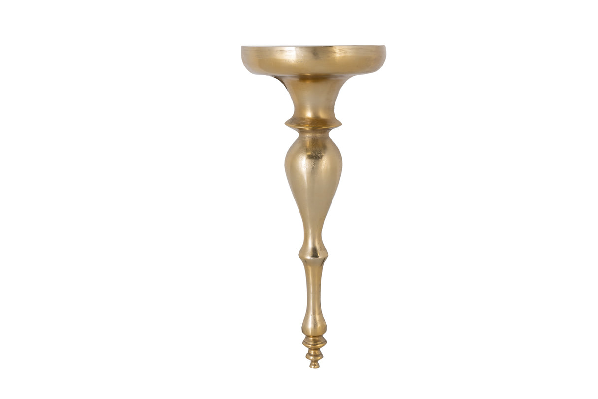 Wall console shelf BAROCK SCALA 60cm gold