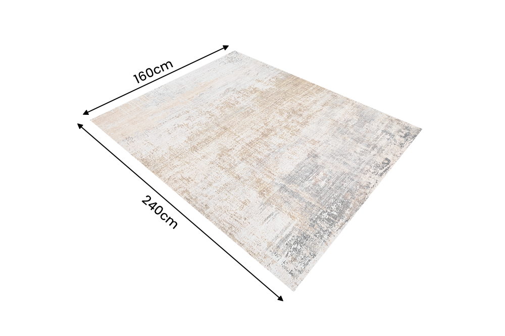 Teppich DESERT PATINA 240x160cm Patina-inspiriertes Muster sand greige taupe