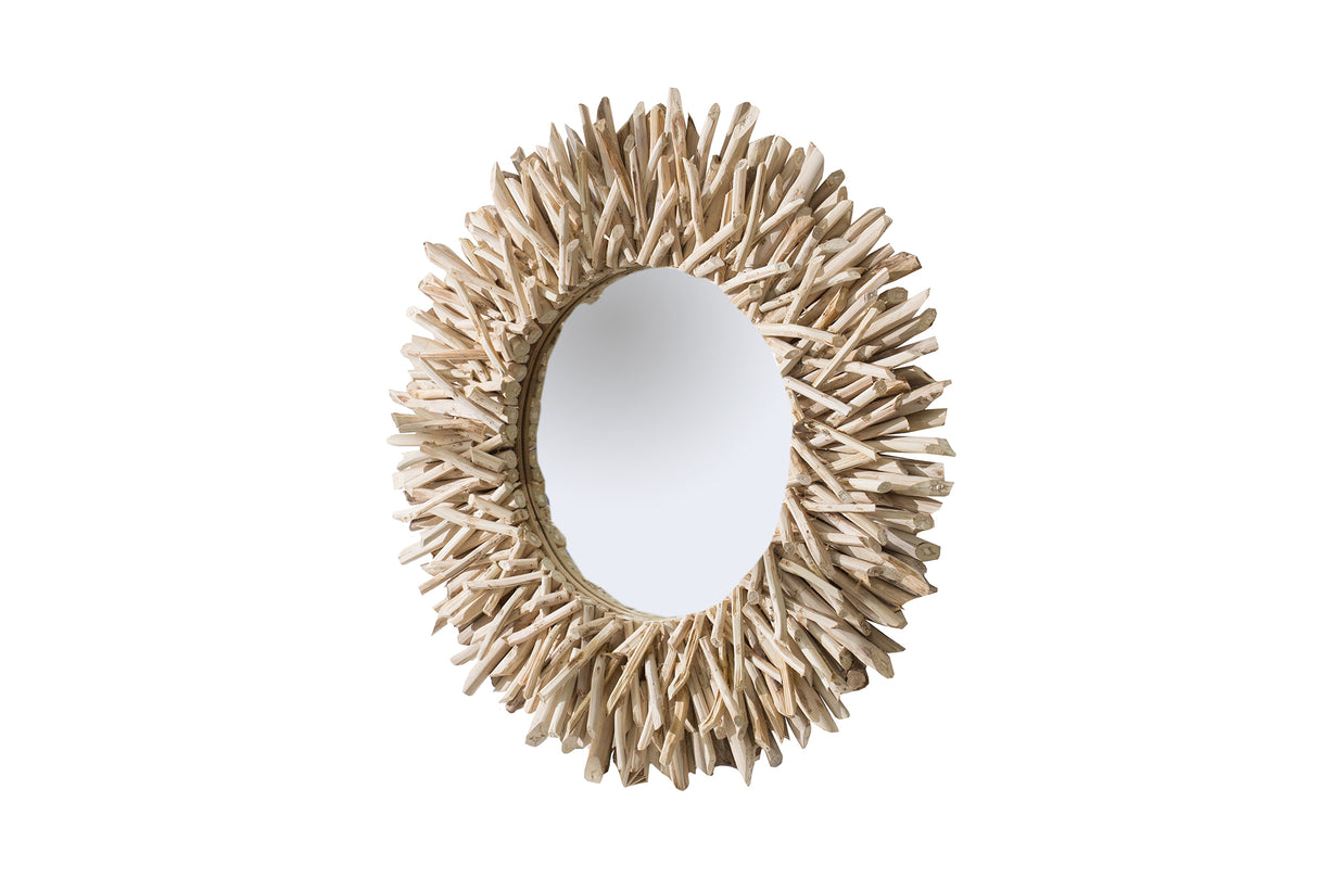 Wall mirror RIVERSIDE 80cm driftwood