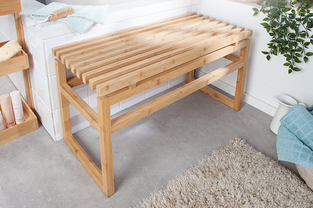 Bench LAGOON SPA 75cm bamboo natural