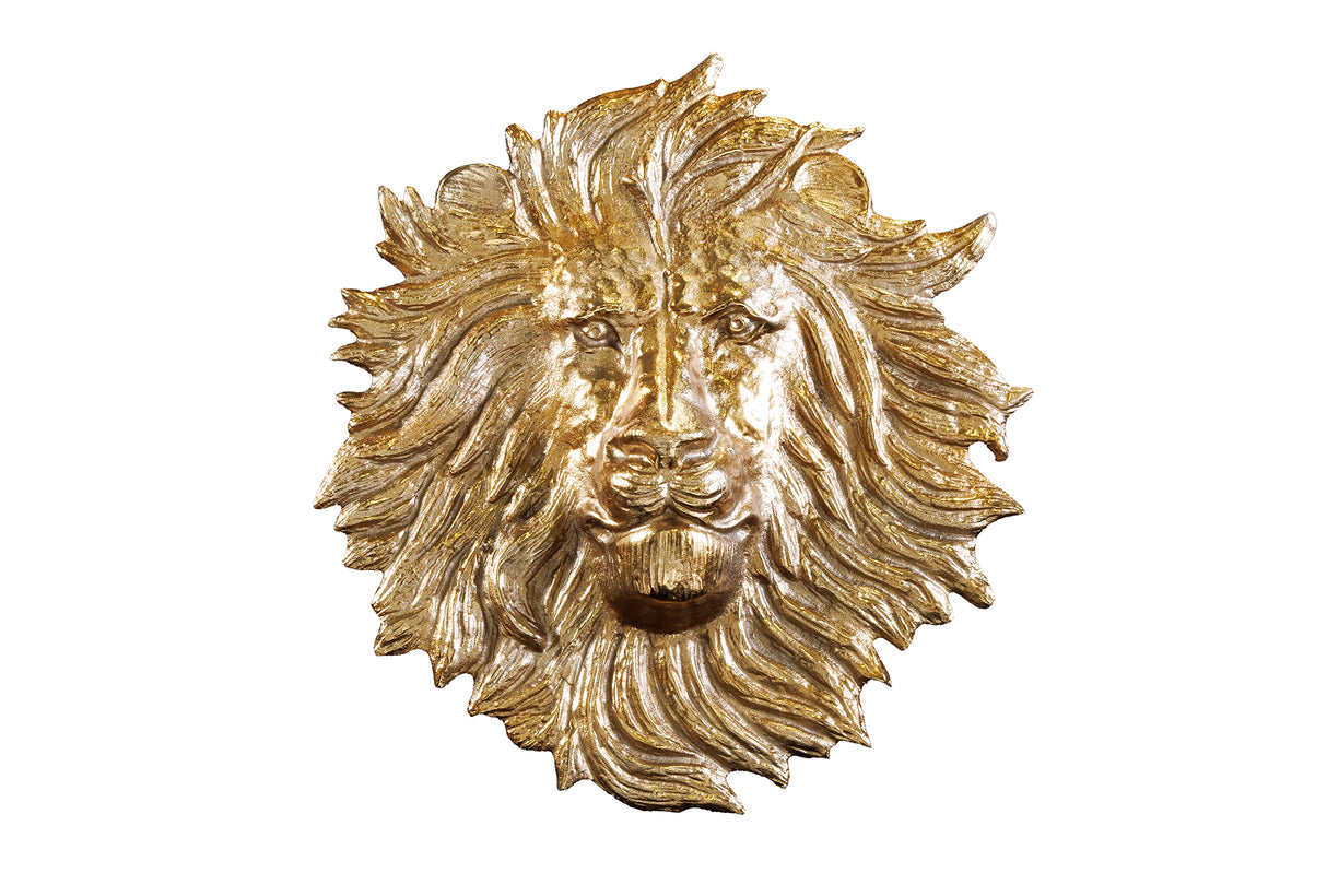 Wanddekoration WILDLIFE LÖWE 35cm gold