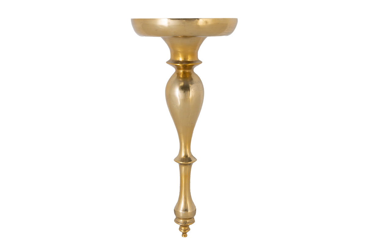 Wandkonsolenregal BAROCK SCALA 80cm gold