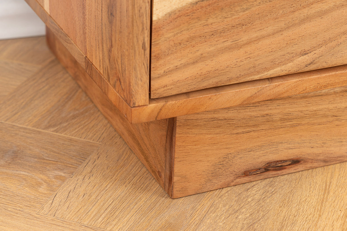 Sideboard DESERT 160cm 3D Akazienholz natur