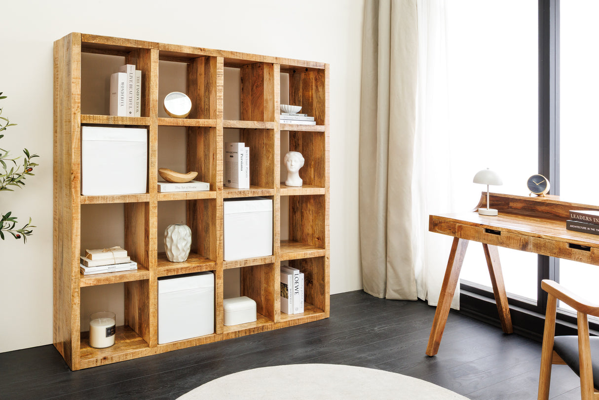 Shelf IRON CRAFT 160x156cm mango natural