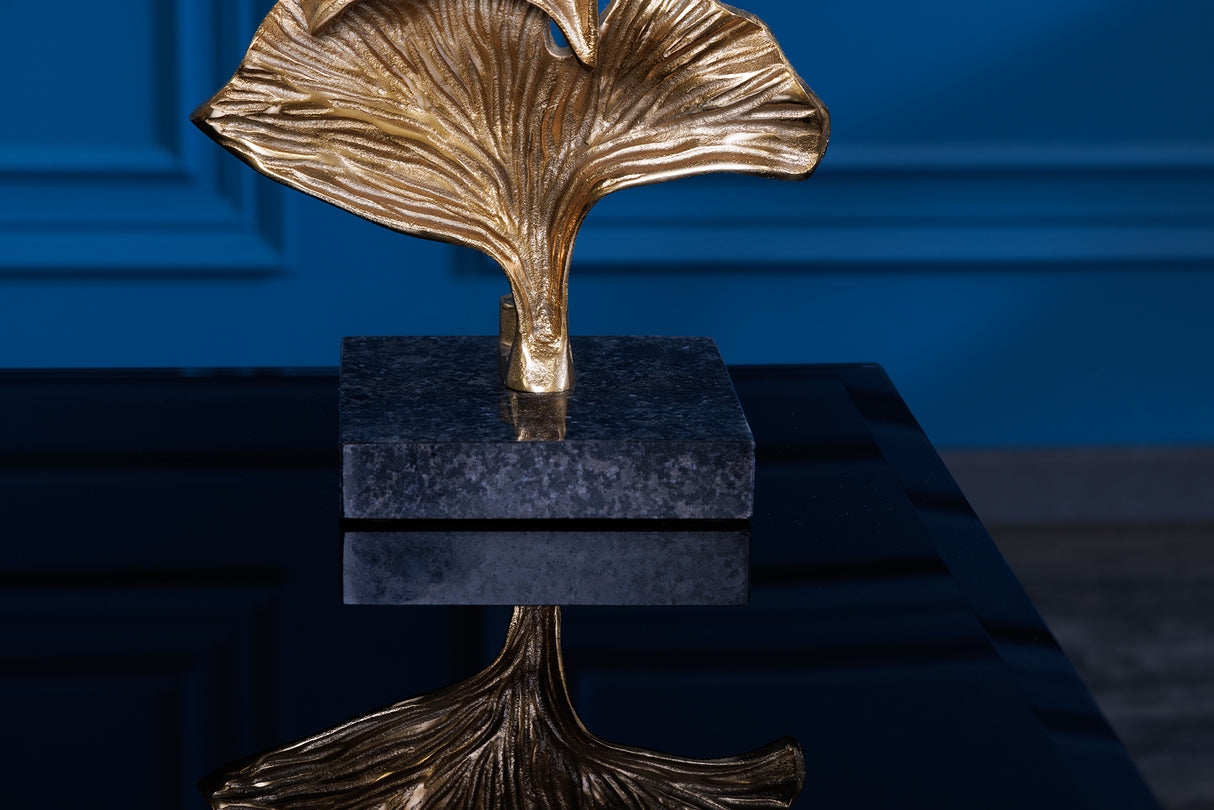 Table lamp GINKGO 70cm gold w/o shade / adjustable lampshade