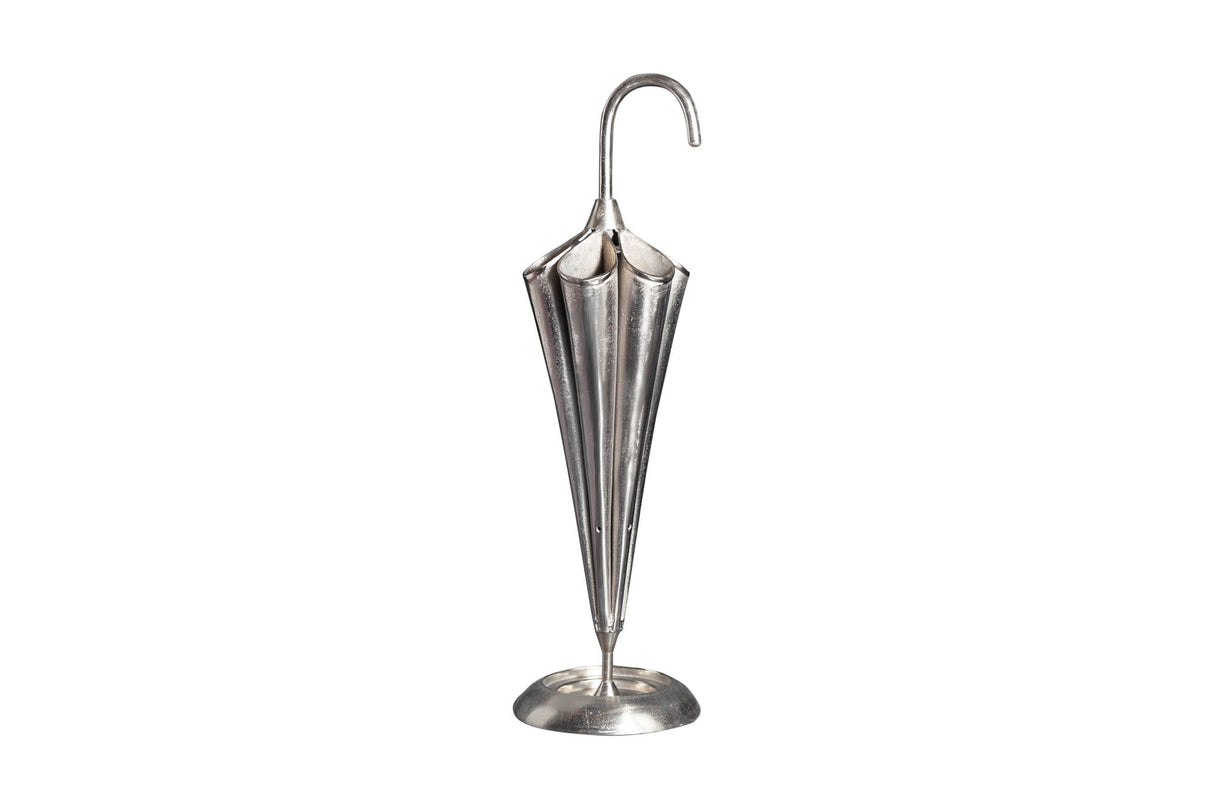 Umbrella stand UMBRELLA 90cm for 6 umbrellas silver