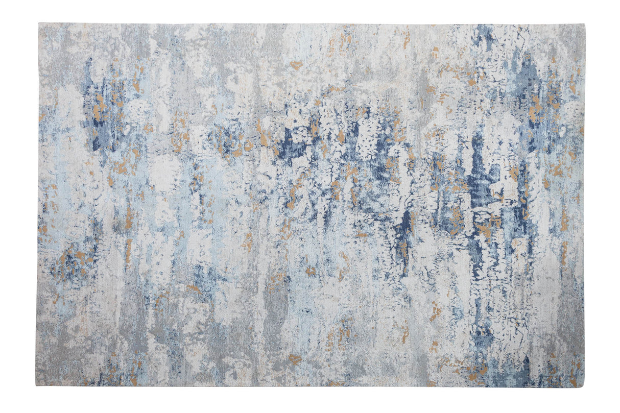 Teppich ABSTRACT 350x240cm grau blau