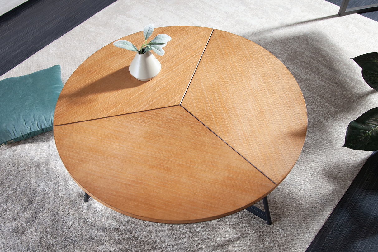 Couchtisch OAK ELEGANCE 80cm Eichenholz