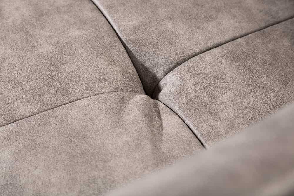 Stuhl LOFT mit Armlehnen Strukturstoff Vintage Taupe