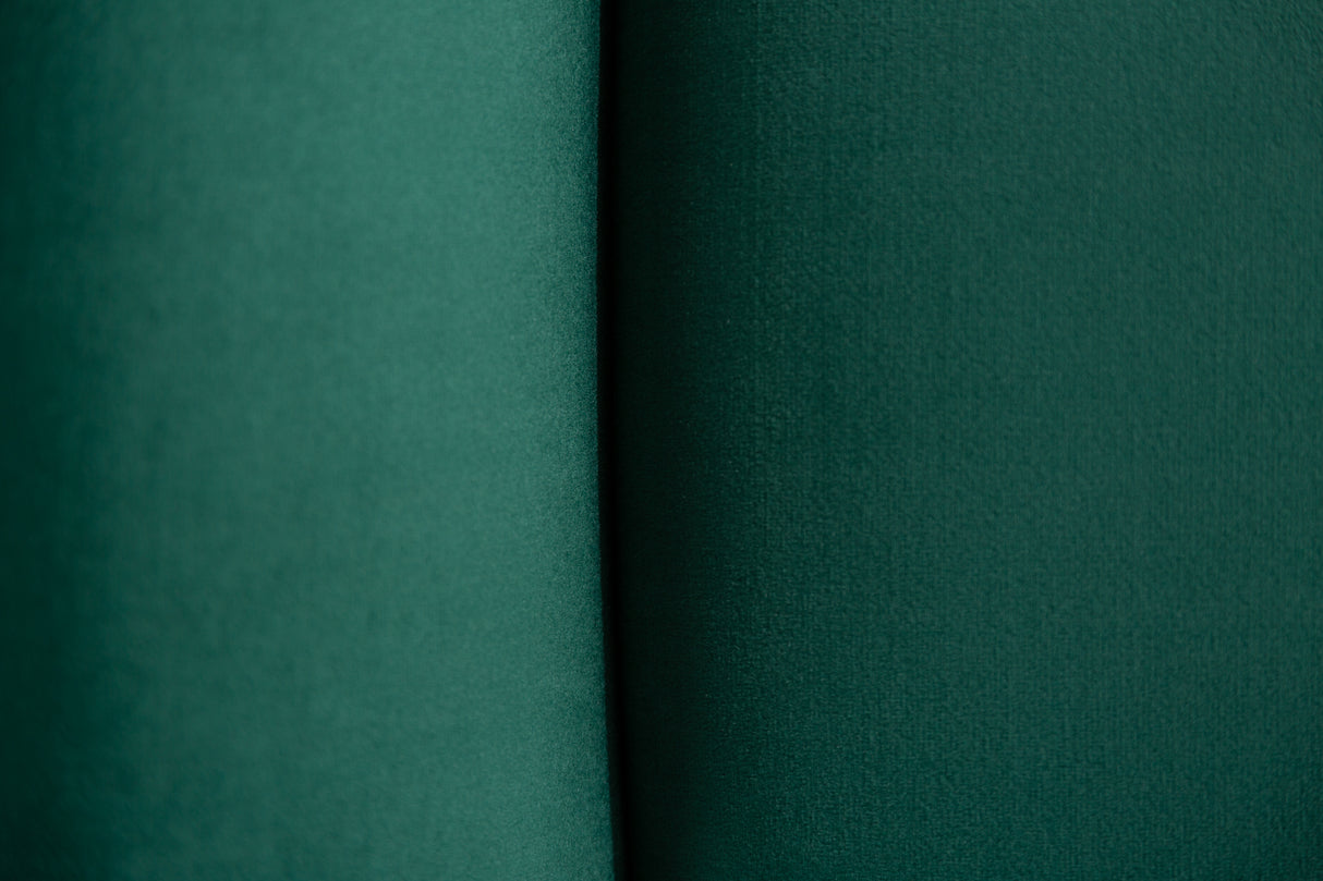 Bench SCARLETT 90cm velvet emerald green