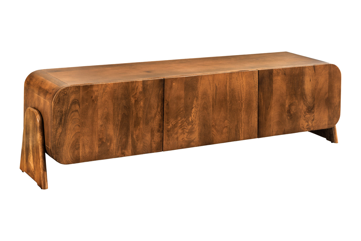 TV-Board BRASIL 160cm Mangoholz braun