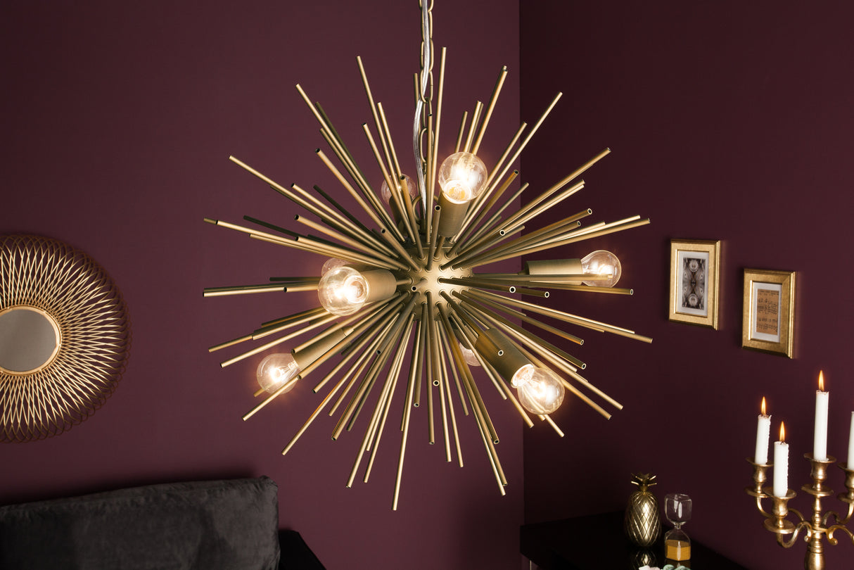 Pendant lamp SUNLIGHT 50cm gold