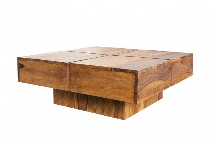 Coffee table BOLT 70cm sheesham wood