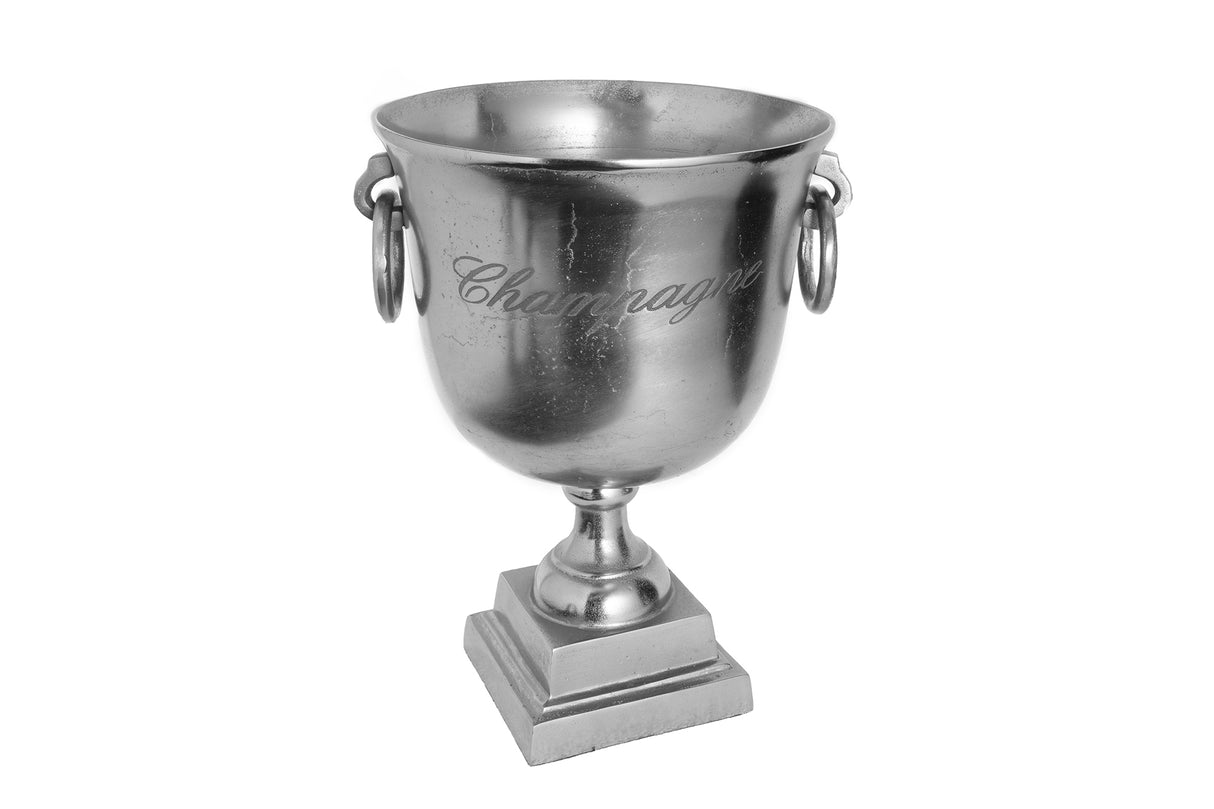 Sektkühler 40cm silber Aluminium