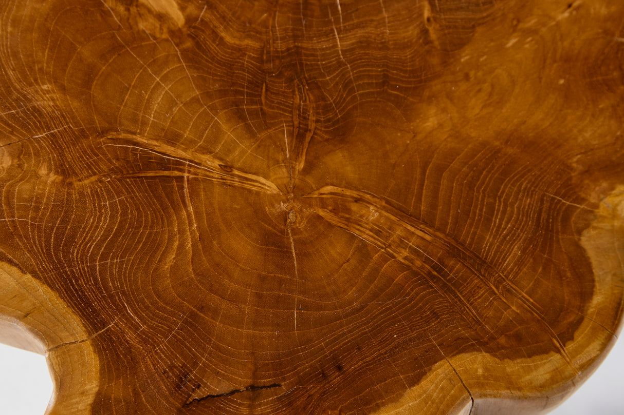 Beistelltisch ROOT 40cm massives Teakholz