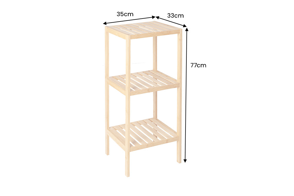 Shelf LAGOON SPA 80cm bamboo natural