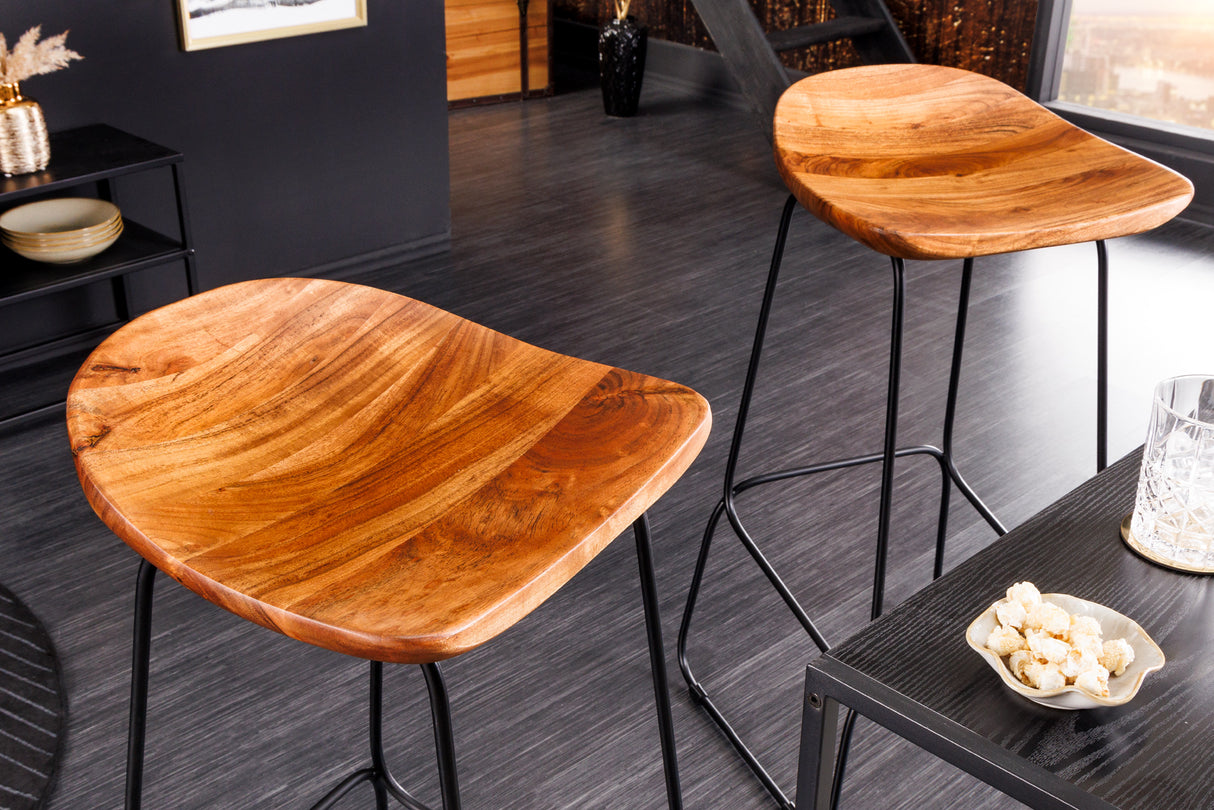 Bar stool MAMMUT 85cm acacia wood