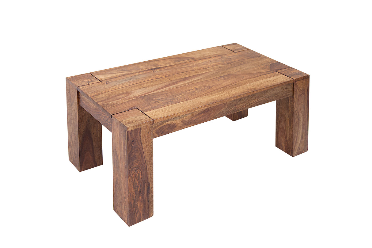 Couchtisch MAKASSAR 100cm Sheesham-Holz