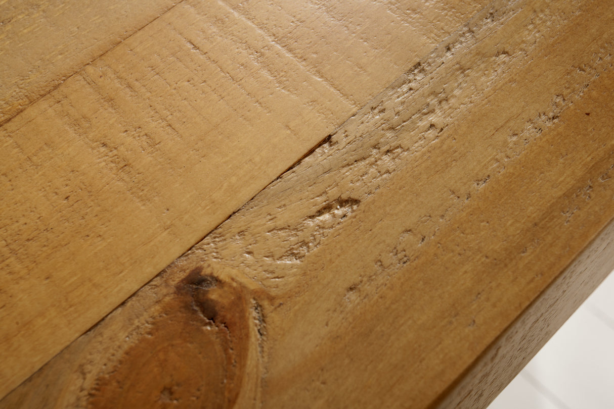 Dining table FINCA 240cm pinewood vintage brown