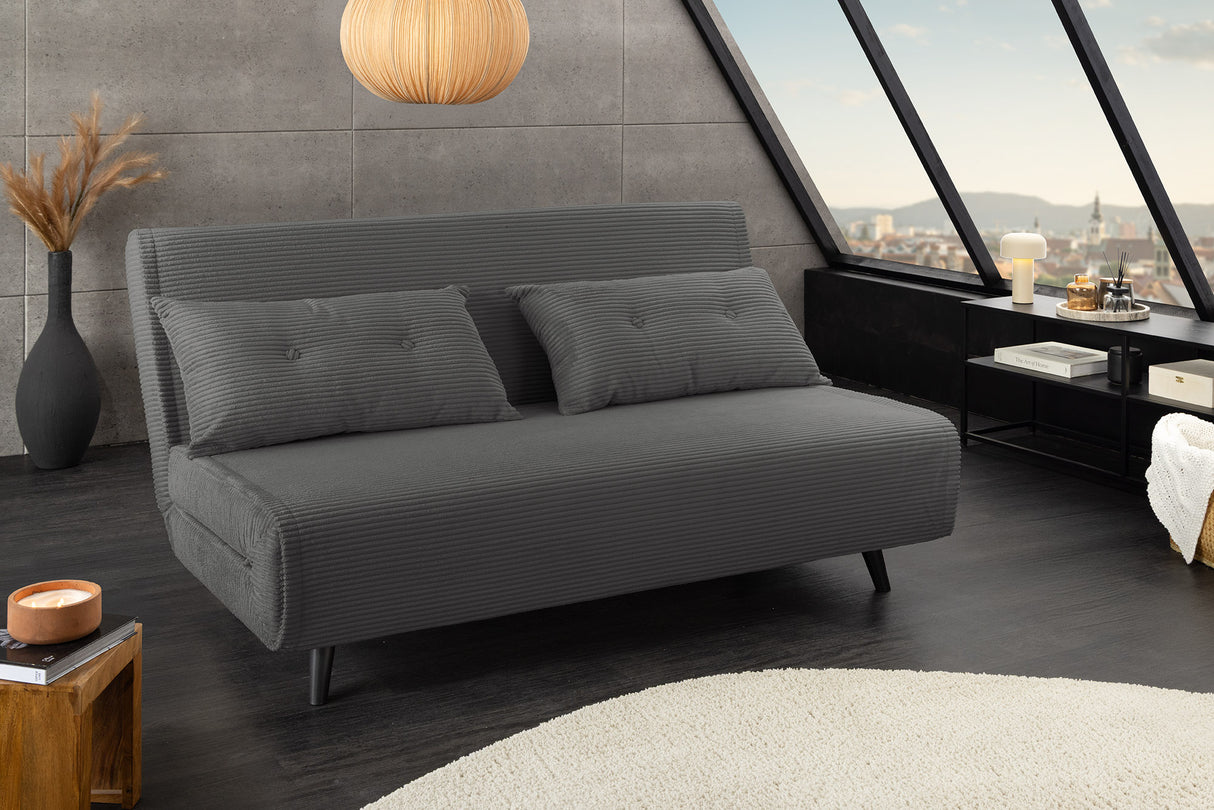 Sleeping chair SMART MULTIFUNCTION 140cm cord grey