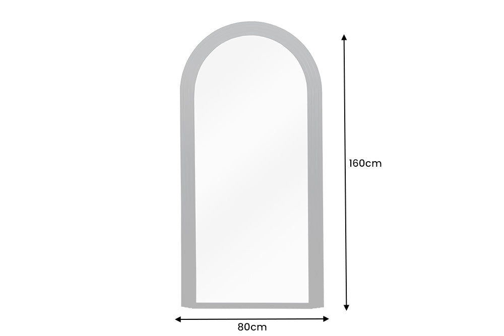 Wall mirror ART DECO 160cm black