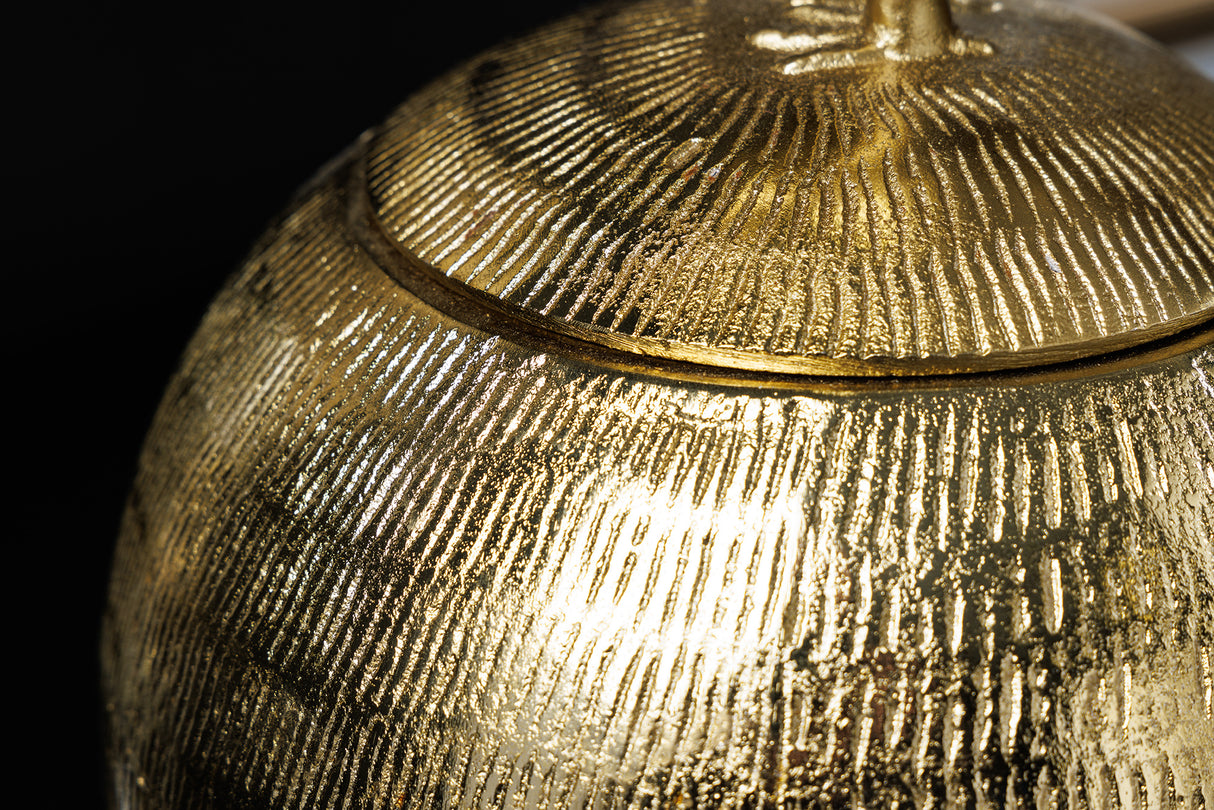 Metalldose WILDLIFE BIRD 30cm antik gold