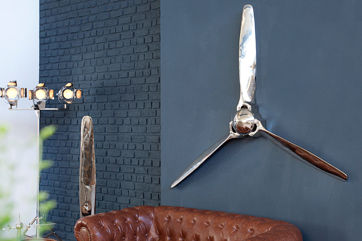 Propeller SCHRAUBE 60cm silber Aluminium