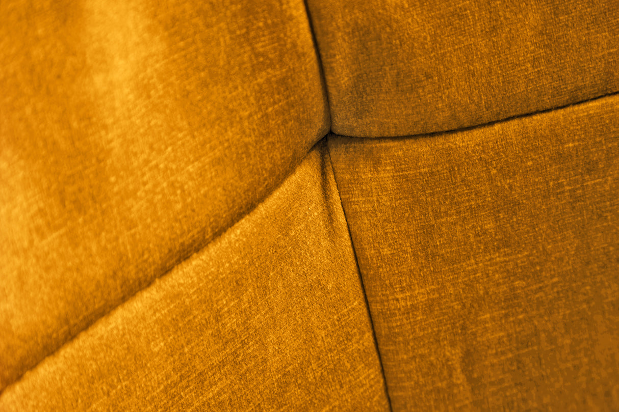 Bürostuhl EUPHORIA 47-56cm Samt senfgelb