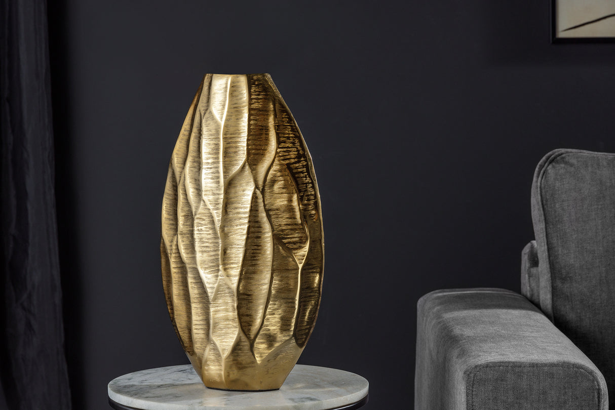 Vase ORGANIC ORIENT 45cm gold