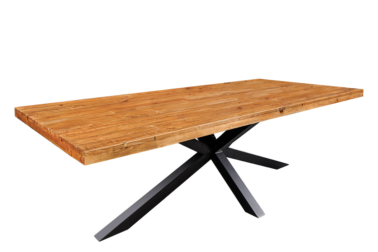 Dining table GALAXIE 240cm pinewood vintage brown