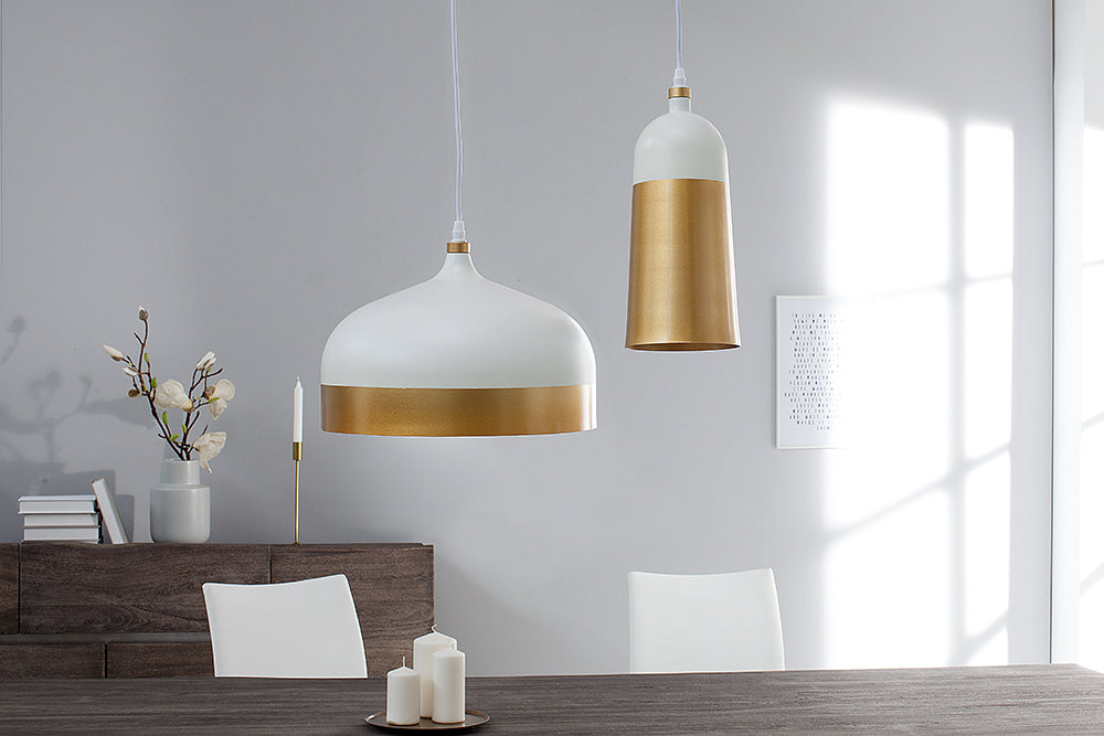 Pendant lamp MODERN CHIC white gold