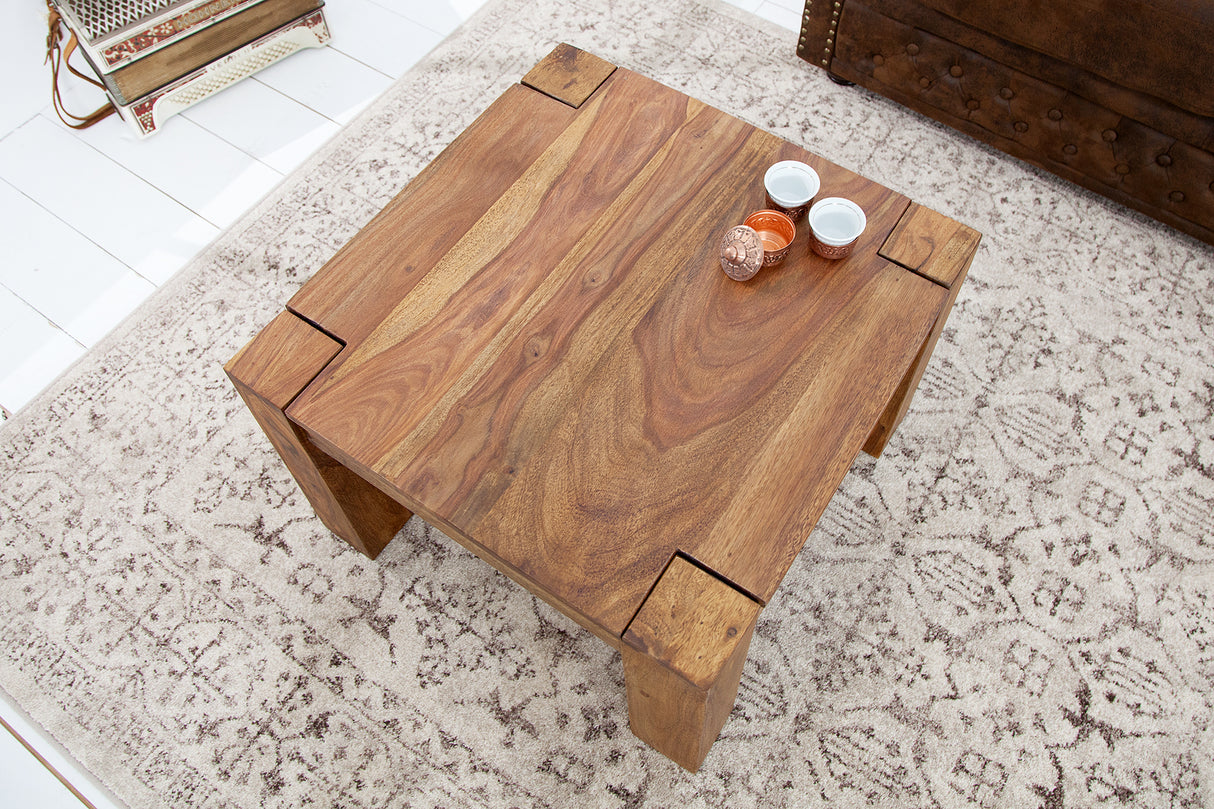Couchtisch MAKASSAR 60cm Sheesham