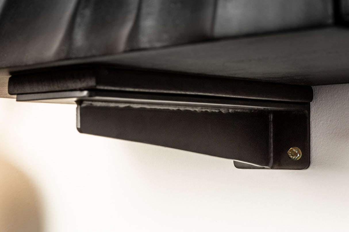 TV-Board SCORPION 160cm 3D hängend mango schwarz